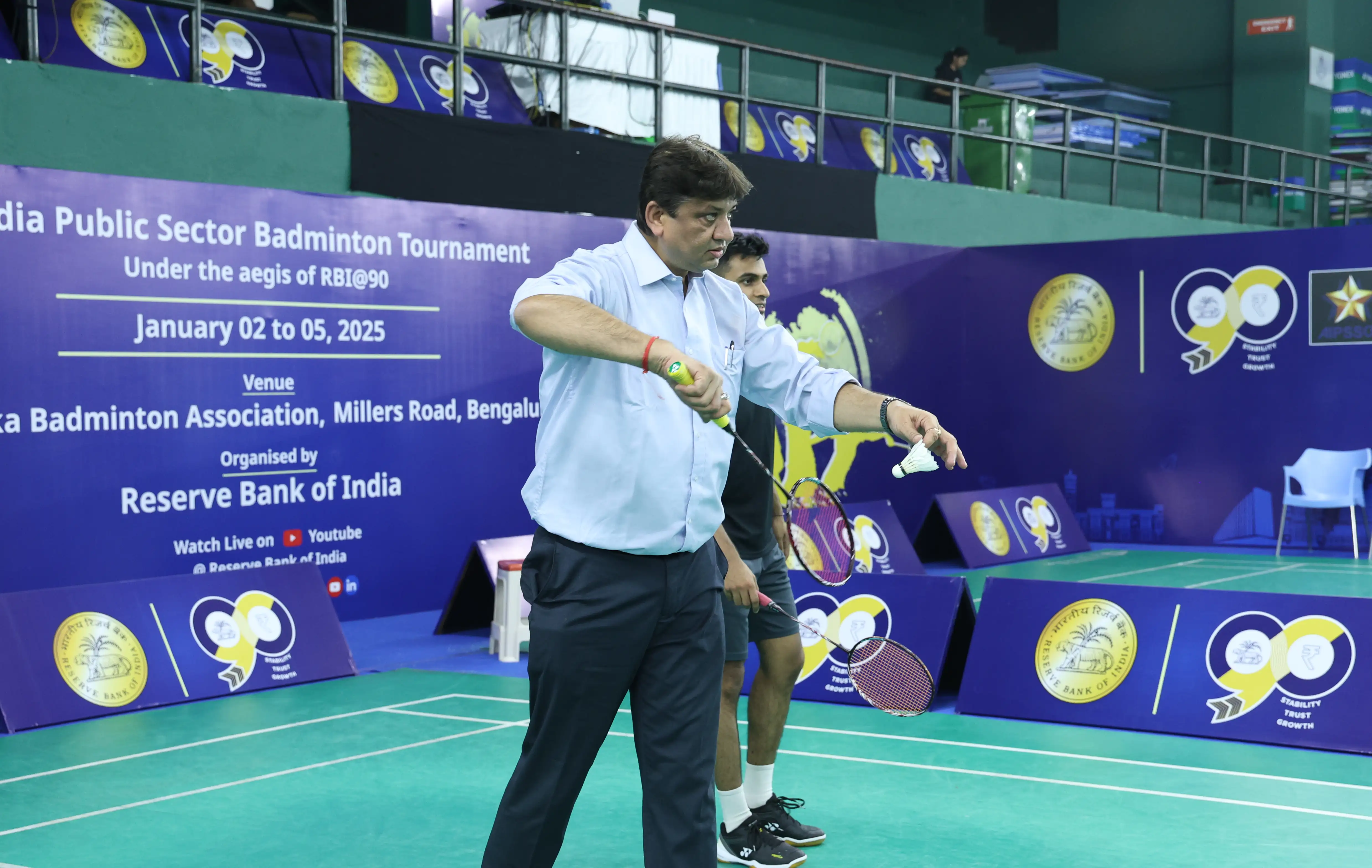 RBI@90 - All India Public Sector Badminton Tournament 2025 at Bengaluru