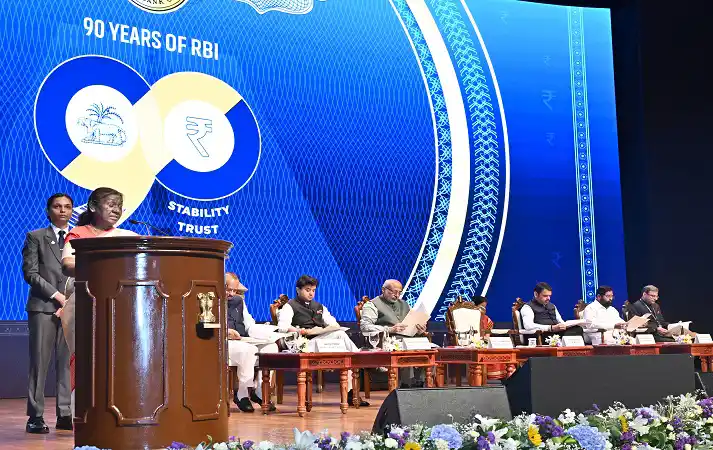 RBI@90 commemoration function on April 1, 2025
